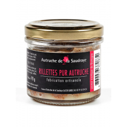 Rillette pur autruche